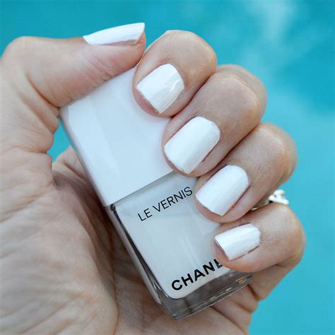 chanel white nails|chanel nails color.